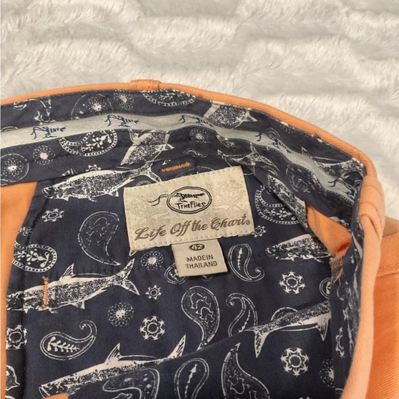 True Flies Mens Manasota Shorts Life Off The Chart  Hibiscus II Size 42 NWT - Picture 6 of 13